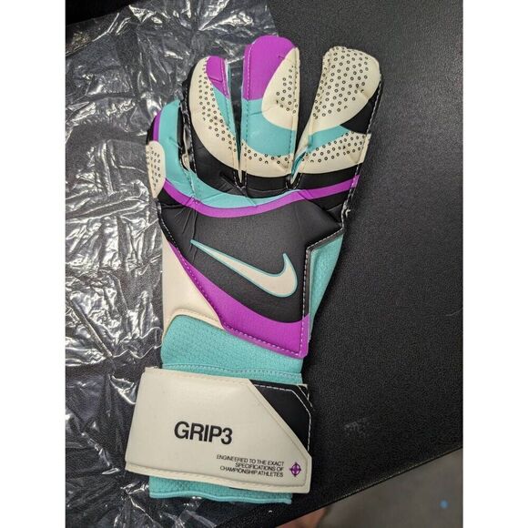 Nike GK Grip 3 Goalkeeper Soccer Gloves FB2998-010 Size 8 New! - Picture 7 of 7